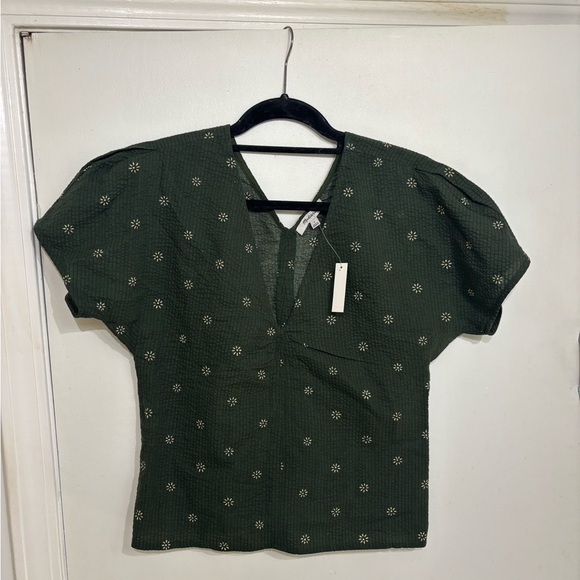 Floral Print Madewell Top - Picture 1 of 5